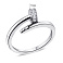 Серебряное кольцо с белыми фианитами (арт. 7501/5730) – изображение 2