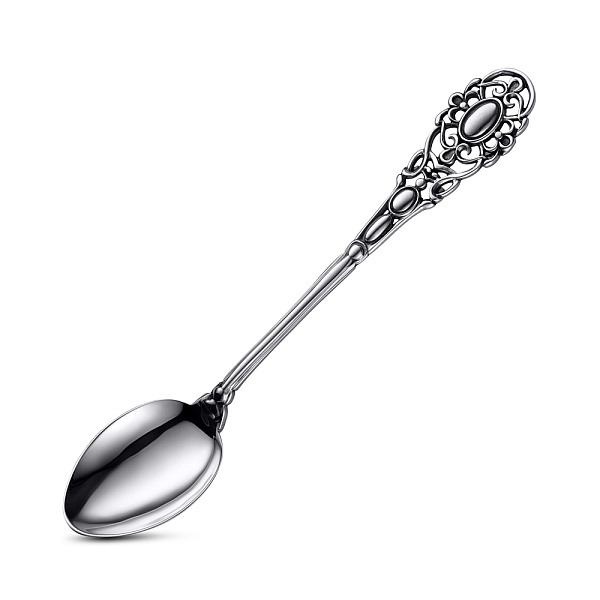 Серебряная чайная ложка (арт. 7922/8100237) – изображение 1