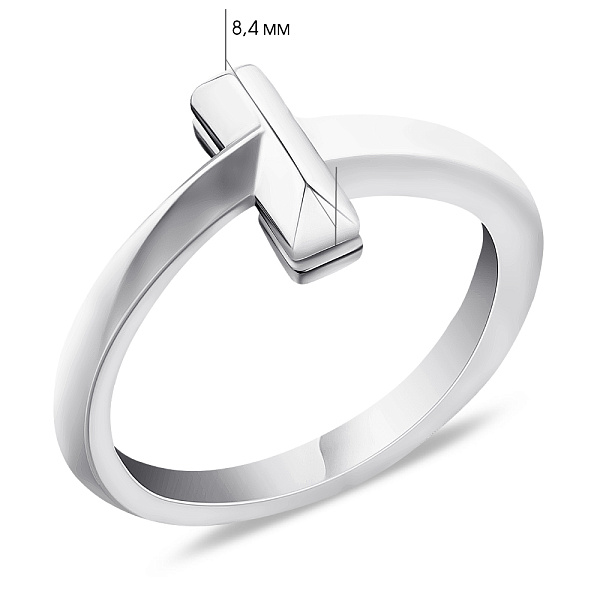 Кольцо из серебра (арт. 7501/1612480) – изображение 2
