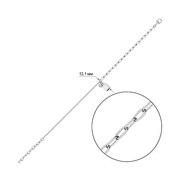 Серебряный браслет Trendy Style с подвесками (арт. 7509/4203) – изображение 2