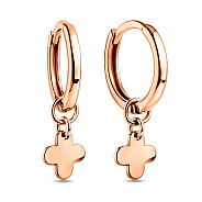 Фото Серьги трансформеры из красного золота (арт. 110035)