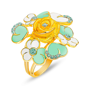 Массивное золотое кольцо Francelli (арт. 153814жебз)