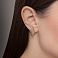 Серьги из красного золота (арт. 1101262) – изображение 2