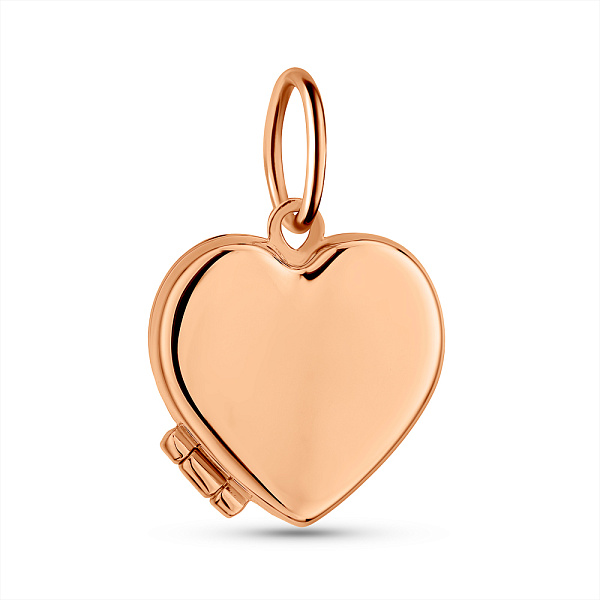 Золотой кулон для фотографии (арт. 422772) – изображение 1