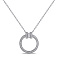 Колье из серебра с фианитами (арт. 7507/1989) – изображение 1