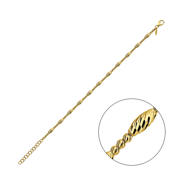 Браслет из желтого золота Francelli (арт. 3261144ж) – изображение 1