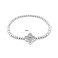 Серебряный браслет Клевер (арт. 7509/4365/1) – изображение 4