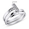 Серебряное кольцо с фианитами (арт. 7501/3993) – изображение 2