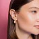 Золотые серьги Капля (арт. 1091390/1) – изображение 2