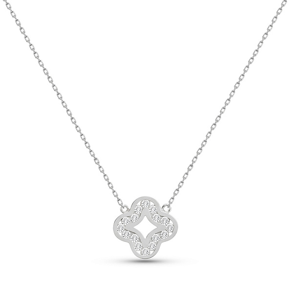 Золоте кольє з діамантами (арт. Ц011578010б) – зображення 1