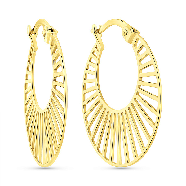 Сережки з жовтого золота (арт. 111314ж) – зображення 1