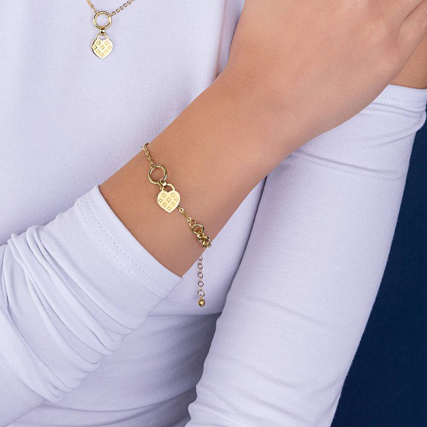 Браслет из золота с подвеской (арт. 326359ж) – изображение 2