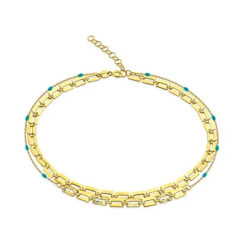 Браслет Francelli на ногу з жовтого золота (арт. 3261059жегн)