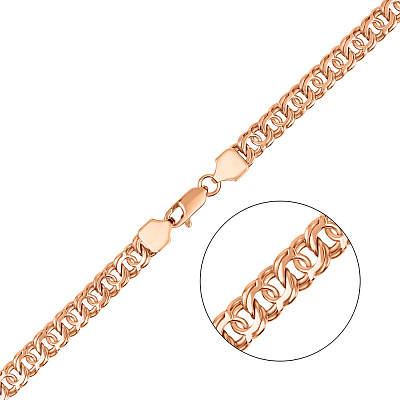 Золотая цепь плетение Бисмарк двойной (арт. 30/1054)