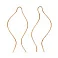 Золоті сережки протяжки (арт. 108229) – зображення 1
