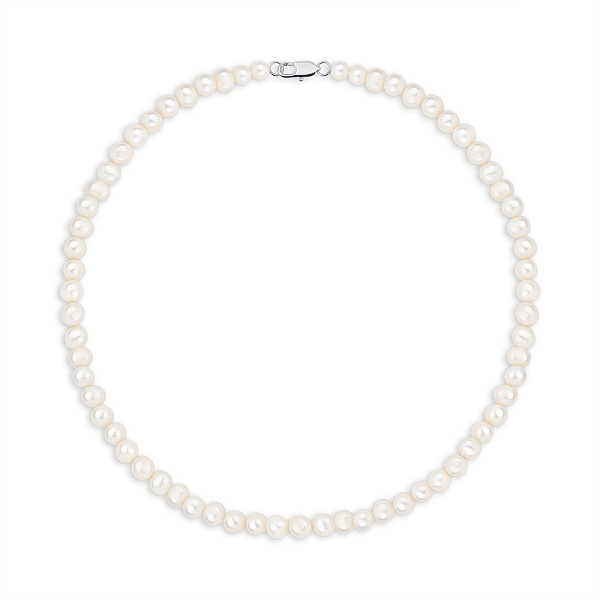 Бусы из жемчуга с застежкой из стали (арт. 9016/241жб) – изображение 1