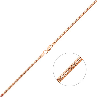 Фото Ланцюжок з золота плетіння Спіга квадратна (арт. 303504)