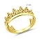 Золотое кольцо Корона (арт. 140739ж) – изображение 4