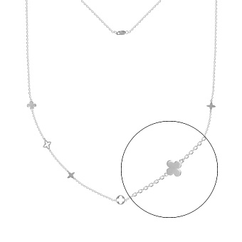 Колье из белого золота (арт. 351495б)