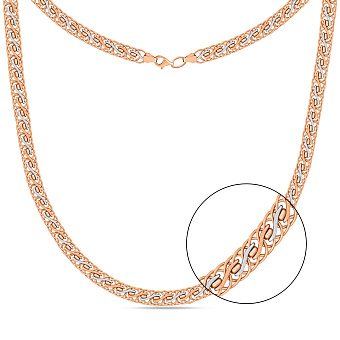 Фото Широке золоте кольє (арт. 351445кб)