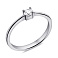 Серебряное кольцо с фианитом (арт. 7501/3040) – изображение 1