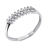 Фото Серебряное кольцо с фианитами (арт. 7501/1460К)