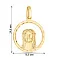 Золотая ладанка (арт. 440794ж) – изображение 2