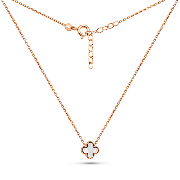 Золоте кольє з перламутром (арт. 352773/8п) – зображення 2