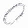 Серебряное кольцо с фианитами (арт. 7501/1360) – изображение 1