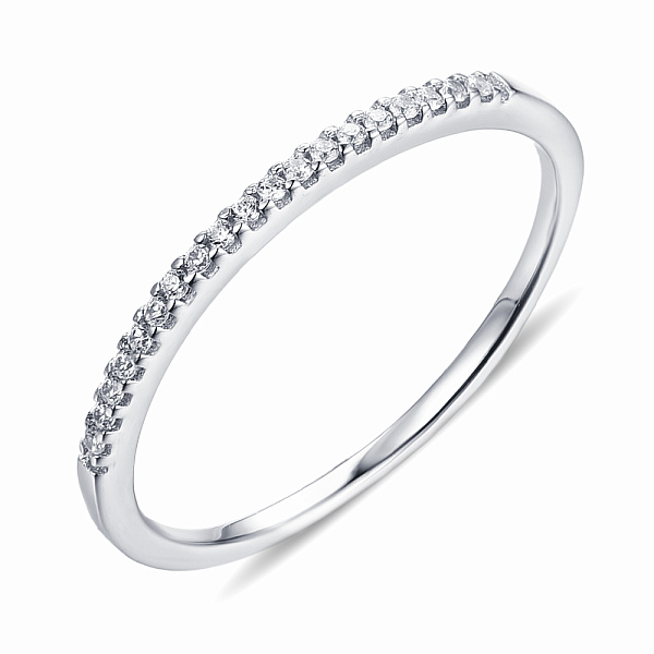 Серебряное кольцо с фианитами (арт. 7501/1360) – изображение 1