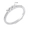 Серебряное кольцо с дорожкой из фианитов (арт. 7501/7053) – изображение 2