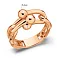 Каблучка з червоного золота (арт. 156549) – зображення 3