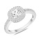 Серебряное кольцо с фианитами (арт. 7501/8915) – изображение 1