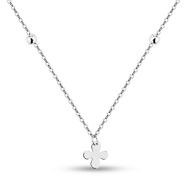 Кольє з білого золота (арт. 352814б) – зображення 1