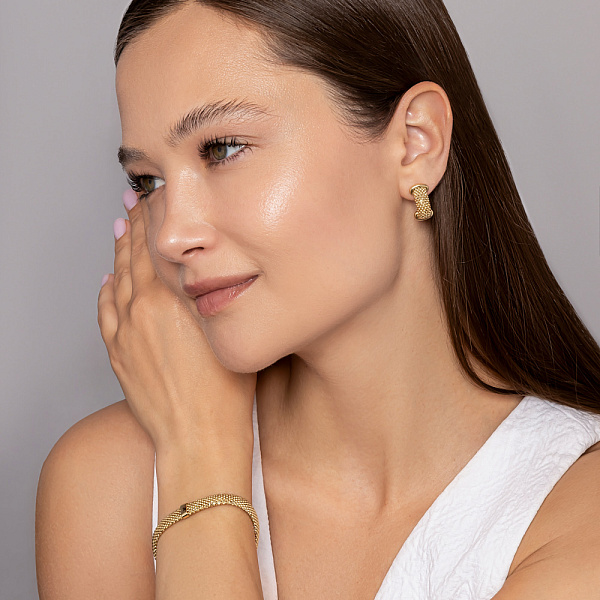 Сережки з жовтого золота (арт. 1091950ж) – зображення 4