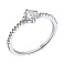 Кольцо из серебра с фианитами (арт. 7501/6409) – изображение 1