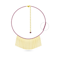 Колье Francelli из желтого золота с подвесками (арт. 352360жф)