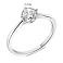Серебряное кольцо с фианитом (арт. 7501/К2Ф/714-18) – изображение 2