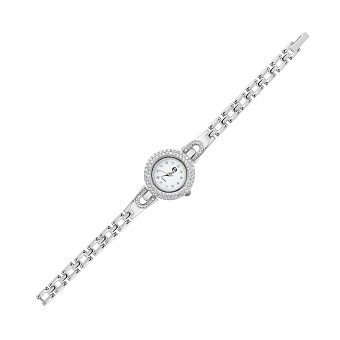 Серебряные часы с фианитами (арт. 7526/309)