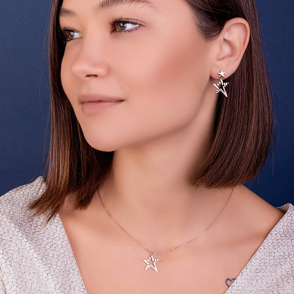 Золотое колье (арт. 361268) – изображение 5