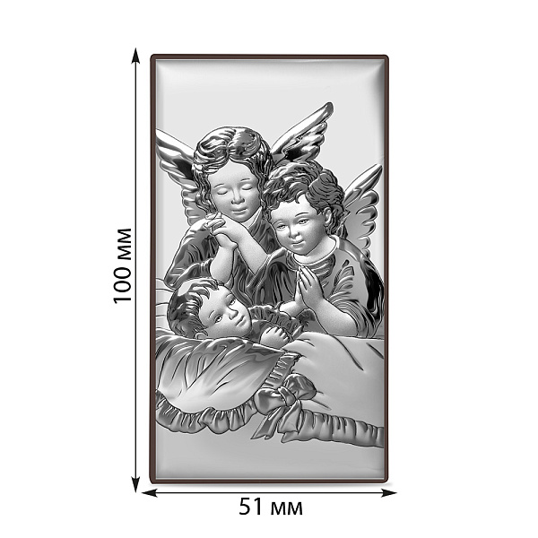 Икона Ангелочки (арт. KN-1/026G/K) – изображение 2