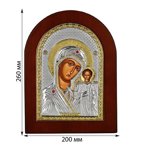 Ікона Пресвята Богородиця Казанська (260х200 мм) (арт. MA/E1106AX) – зображення 2
