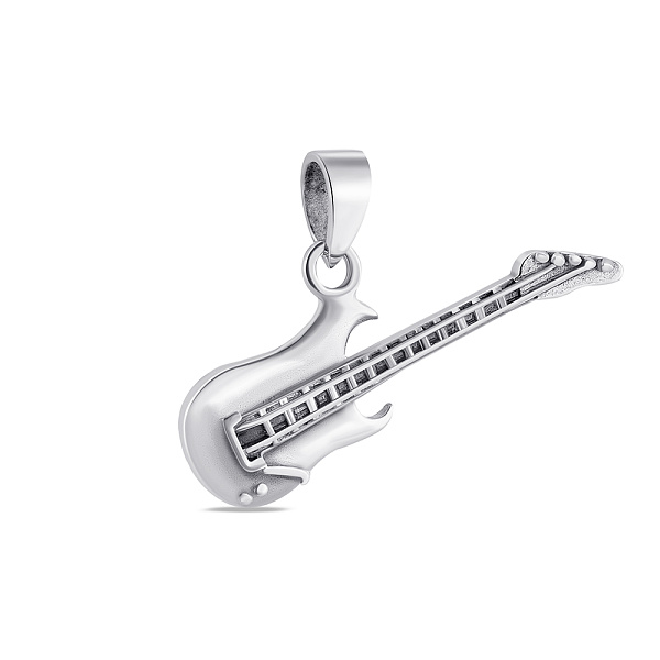 Срібний підвіс Електрогітара (арт. 7903/1508) – зображення 1