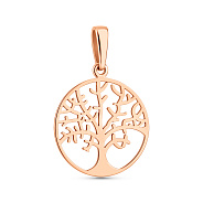 Фото Золотая подвеска без камней (арт. 440606)