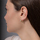 Серьги из желтого золота с фианитами (арт. 115800ж) – изображение 3