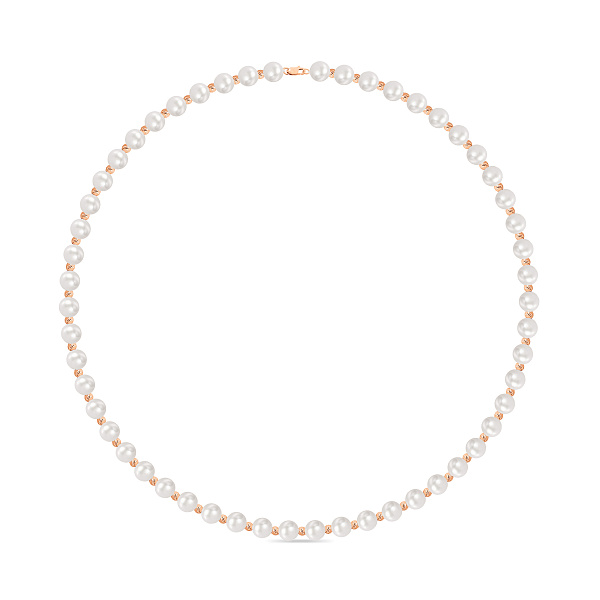 Бусы из жемчуга и золота (арт. 361402) – изображение 1