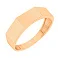 Золотое кольцо без камней (арт. 154813) – изображение 1