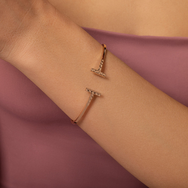 Браслет из красного золота (арт. 340159а) – изображение 2