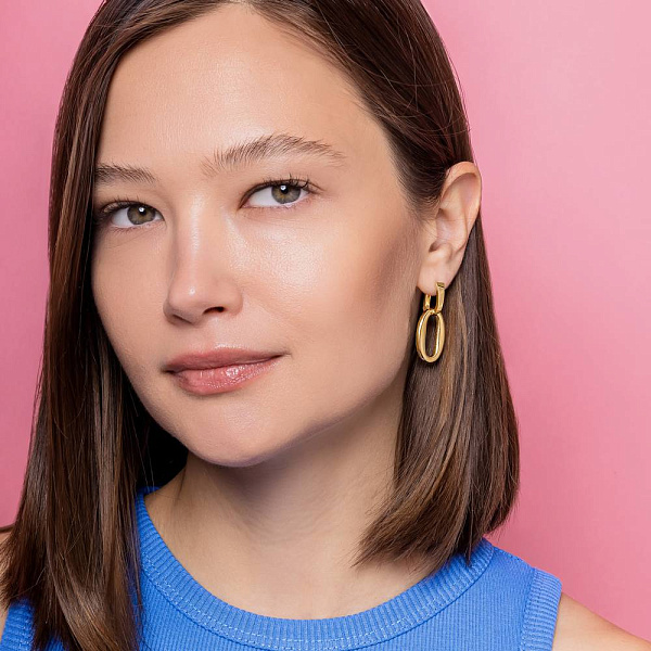 Сережки з жовтого золота (арт. 1091430ж) – зображення 3