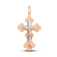 Золотий хрестик з розп'яттям (арт. 500023)